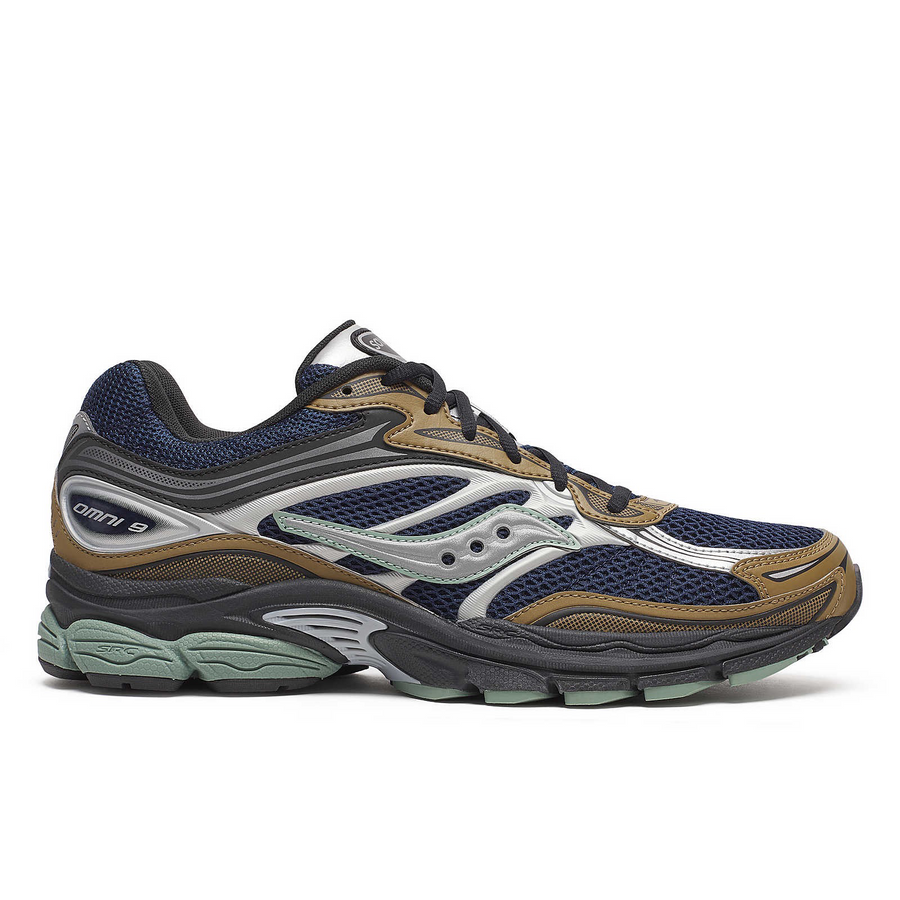 Saucony Originals PROGRID OMNI 9 Men’s -BROWN/NAVY