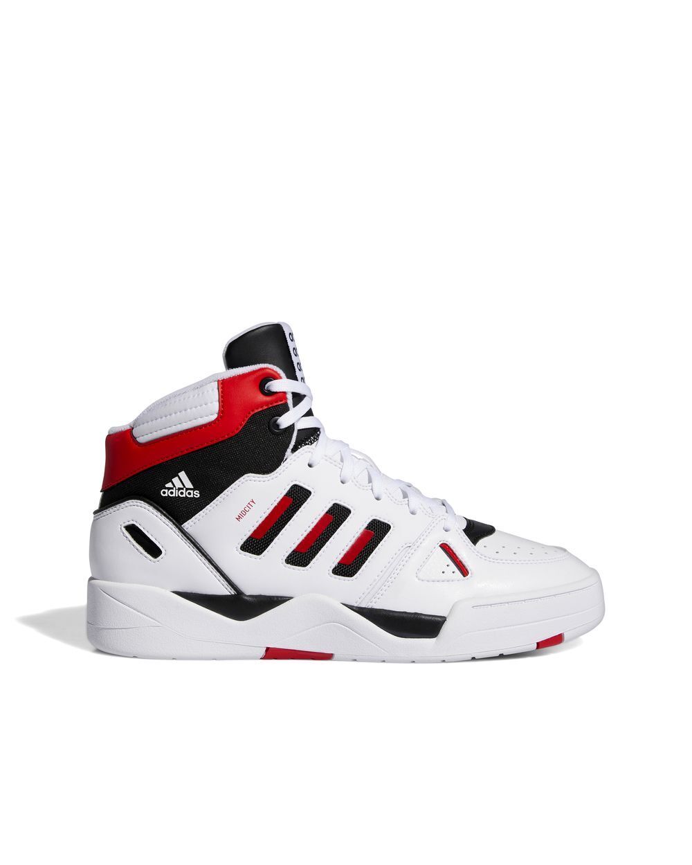 Adidas Original MIDCITY MID Men's -WHITE RED BLACK Moesports Adidas Original MIDCITY MID Men's -WHITE RED BLACK Moesports