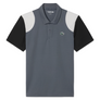 LACOSTE - ULTRA DRY COLOR-BLOCK SPORT POLO  SHIRT Men’s -GREY/GREY /BLACK