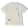 LACOSTE FRENCH HERITAGE TENNIS PRINTED CREW NECK T-SHIRT Men’s -WHITE
