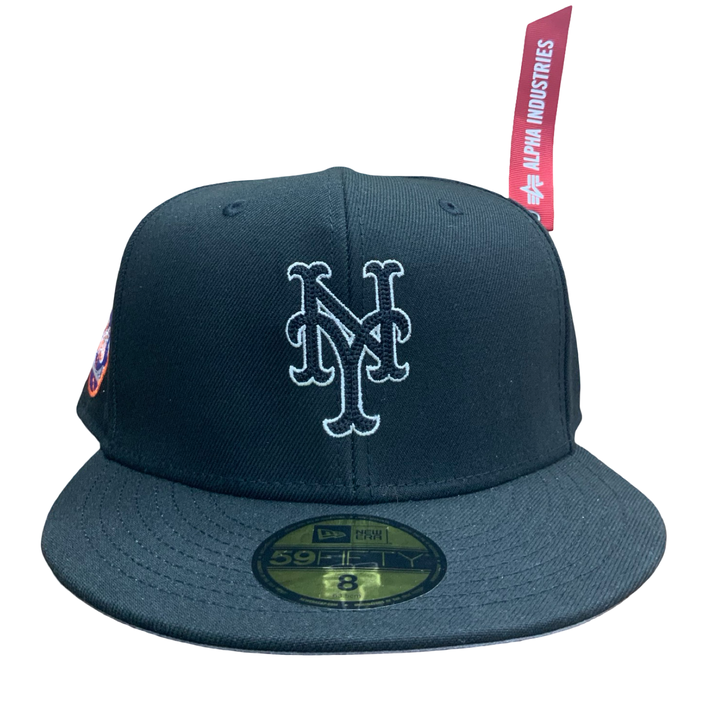 NEW ERA 5950 ALPHA INDUSTRIES  NEW YORK METS ‘ - BLACK