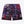MITCHELL & NESS - NBA AH SWINGMAN GRAPHICS -SHORTS 5.0 - RAPTORS -1998 - MENS -PURPLE RED/ BLACK