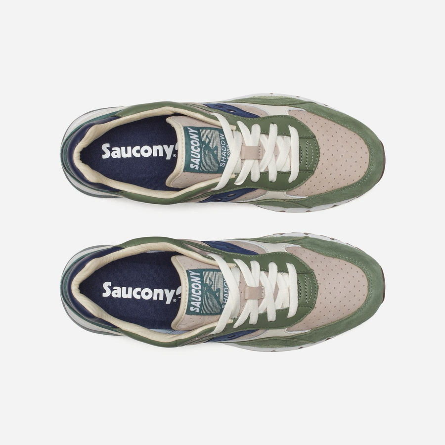 Saucony Originals SHADOW 6000 Men’s - BEIGE/GREEN