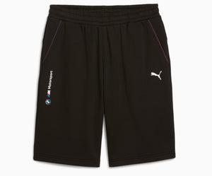 PUMA BMW MMS ESS SHORTS FLEECE 7  - Men’s-PUMA BLACK