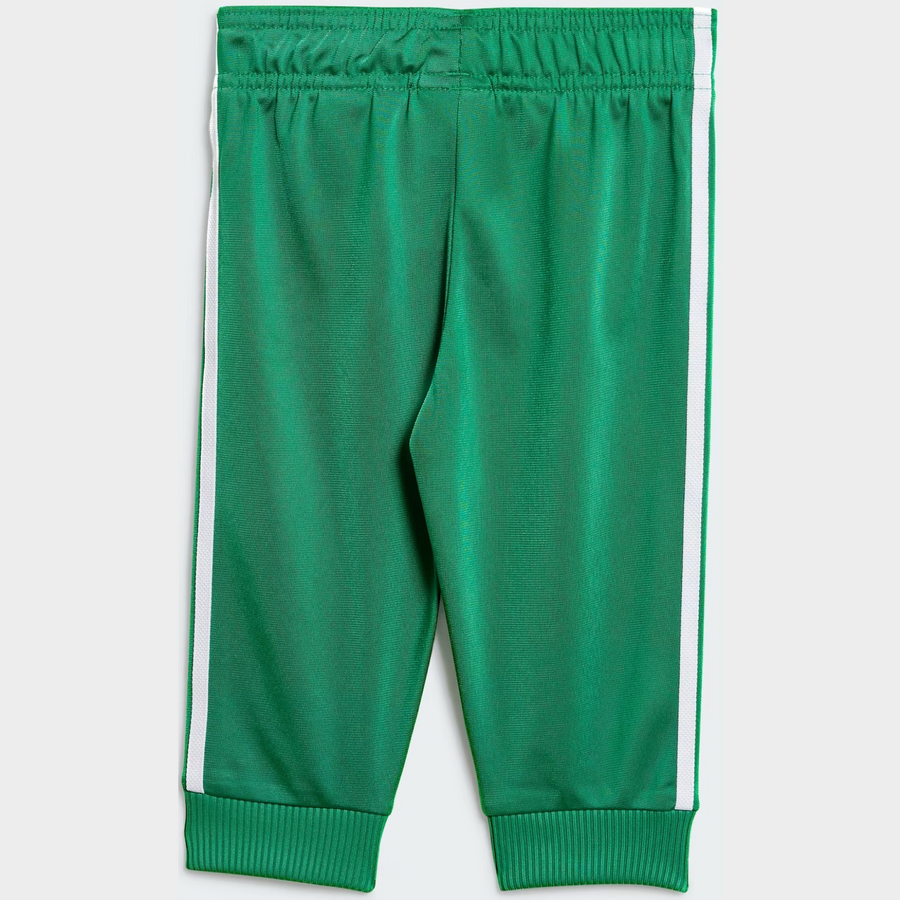 ADIDAS ORIGINAL SUPERSTAR TRACKSUIT TODDLER- Kid's - GREEN WHITE
