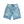 MIXED EMOTION Blue "ME" Rhinestone Denim Shorts