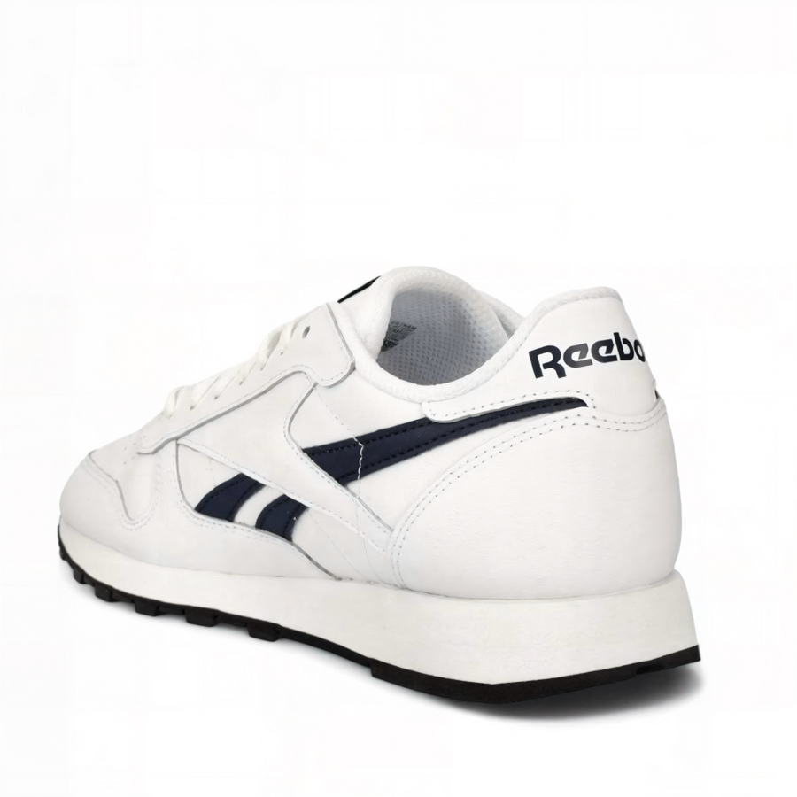 Reebok Classic - CLASSIC LEATHER Men’s -WHITE NAVY/BLACK