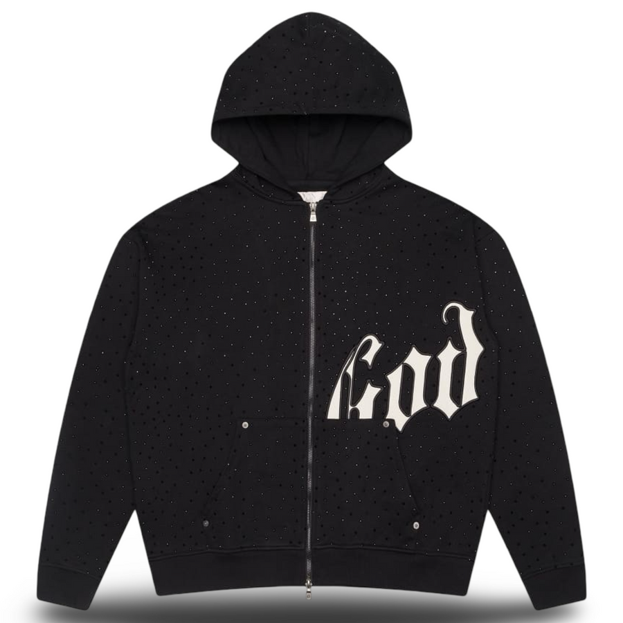 GODSPEED OG VVS sweatsuit V2- BLACK/WHITE