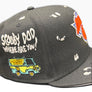 NEW ERA 5950 CUSTOM FITTED- NEW YORK KNICKS - SCOOBY DOO - GLOW IN THE DARK /BLACK ORANGE