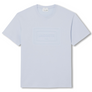 LACOSTE EMBROIDERED COTTON CREW NECK T-SHIRT Men’s -LIGHT BLUE-J2G
