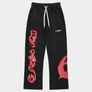 GODSPEED RAW IMPORT SWEATSUIT- BLACK/RED