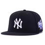 NEW ERA 5950 CUSTOM FITTED-NEW YORK YANKEE/WORLD SERIES 1998 / NAVY WHITE