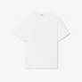 LACOSTE PRINTED JERSEY CREW NECK T-SHIRT Men’s -WHITE
