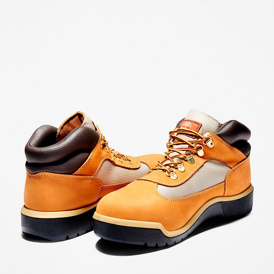 Timberland FIELD BOOT MID LACE WATERPROOF Men’s - WHEAT NUBUCK