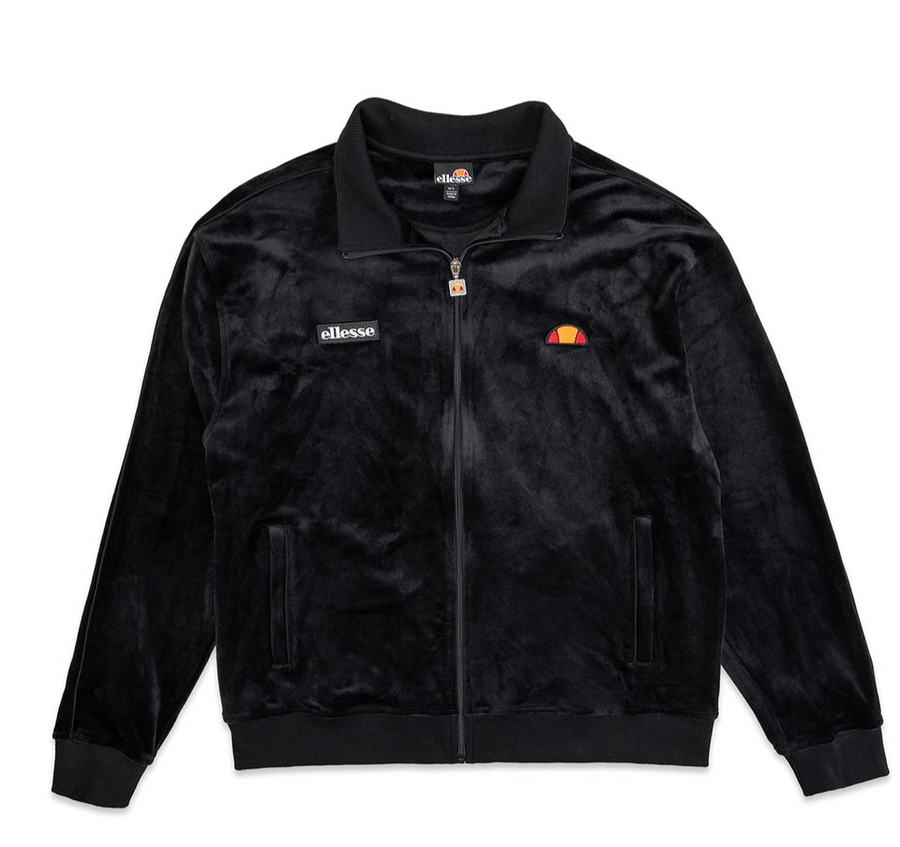 Ellesse NAPOLI VELOUR TRACKSUIT Men’s -BLACK(011)