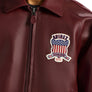 AVIREX ICON LEATHER JACKET Men’s -OXBLOOD/BORDEAUX