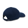 LACOSTE CROCODILE BADGE COTTON TWILL CAP-NAVY BLUE -166