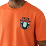TRUE RELIGION SHORT SLEEVE BUDDHA MFG TEE-NEON FLARE
