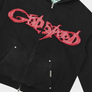 GODSPEED RAW IMPORT SWEATSUIT- BLACK/RED