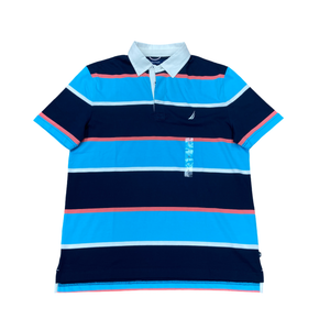 Nautica COLORBLOCK POLO SHIRT Men’s-4NV NAVY