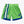 MITCHELL & NESS - NBA SWINGMAN - SHORTS - HAWKS - 70 - MENS -GREEN ROYAL