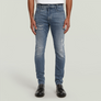 G-Star D- STAQ 3D SLIM Men’s -FADED BLUE PEBBLE RESTORED