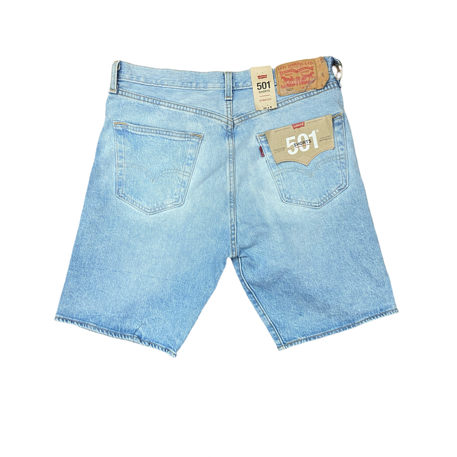 Levis Strauss & Co 501  JEANS SHORTS Men’s -LIGHT BLUE DENIM