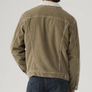 Levis Strauss & Co CORDUROY TRUCKER SHERPA JACKET Men’s -BEIGE