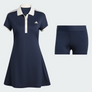 Adidas Originals TENNIS CLASSIC SKIRT DRESS WOMen’s -LEGEND INK NAVY WHITE