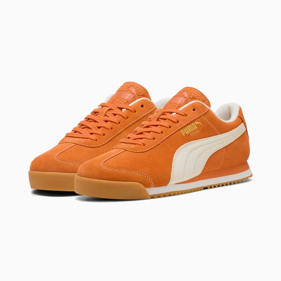 PUMA ROMA SUEDE MEN -MAPLE SYRUP-WARM WHITE-GUM