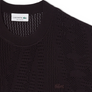 LACOSTE RELAXED FIT SHORT SLEEVED PRINTED  SWEATER Men’s -BROWN-3LA