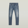 G-Star D- STAQ 3D SLIM Men’s -FADED BLUE PEBBLE RESTORED