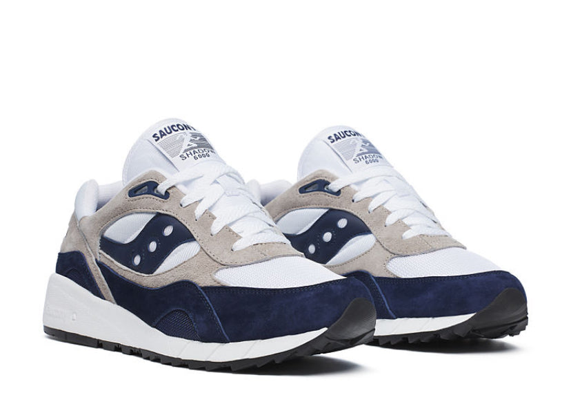 Saucony Originals SHADOW 6000 Men's -WHITE/NAVY – Moesports