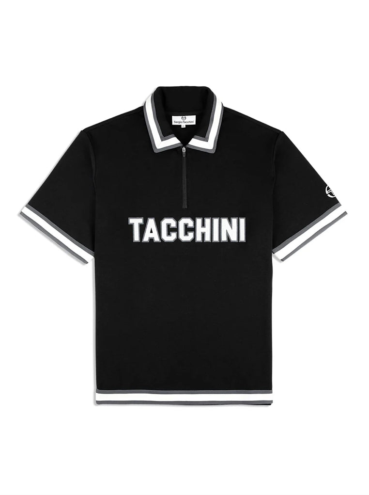 SERGIO TACCHINI TITO POLO SHORT SET- Men’s -BLACK BEAUTY