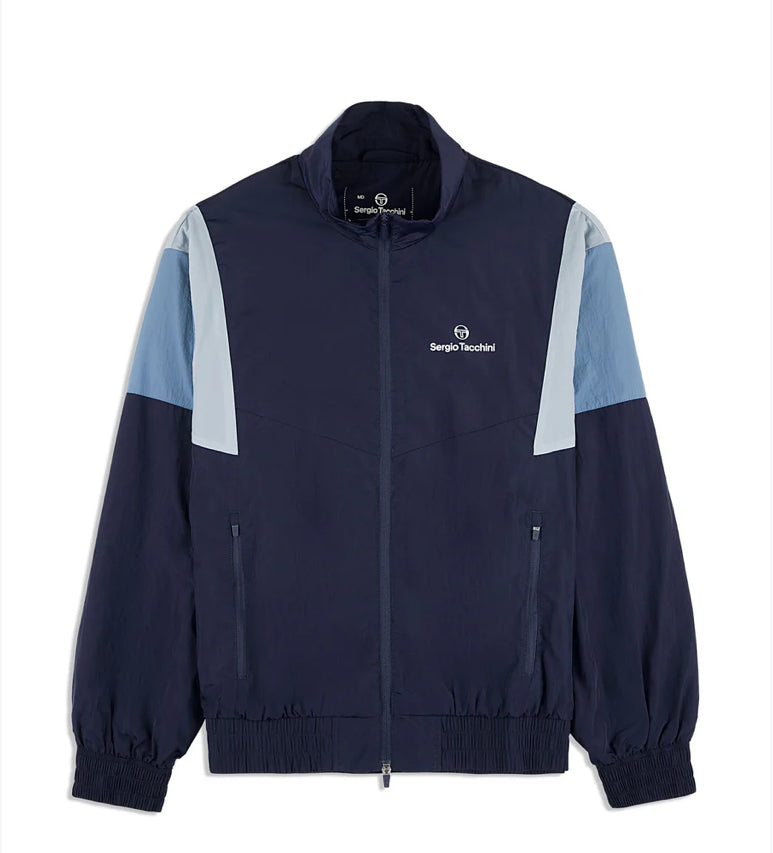 Survêtement Sergio Tacchini ATHA Pour Homme – Coupe Décontractée, Couleur Bleue, Taille M - 4