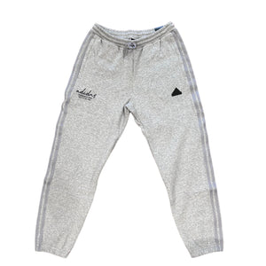 Adidas Originals Men’s BL FLEECE HOODY SWEATSUIT-ME GREY/BLACK