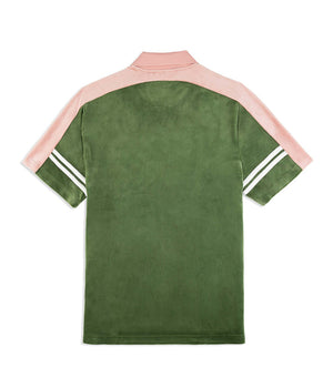 Sergio Tacchini CIELO VELOUR POLO T-SHIRT Men’s -BRONZE GREEN