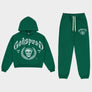 GODSPEED VICTOR CREST SWEATSUIT-GREEN