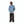 L/AB C/O OFF WHITE ZIP TRUCKER DENIM JACKET MEN’S /STEEL INDIGO
