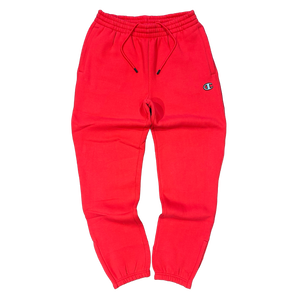 CHAMPION ORIGINAL SUPER FLEECE PANT SMALL LOGO Men s SCARLET RED