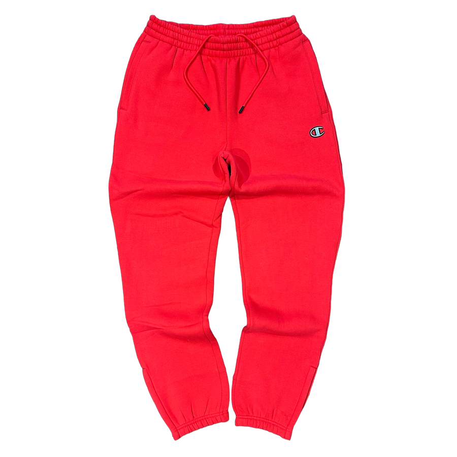 CHAMPION ORIGINAL SUPER FLEECE PANT SMALL LOGO Men’s - SCARLET RED