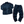 Fila DEVERALL VELOUR TRACKSUIT Men’s -BLACK /FRED/FGRN