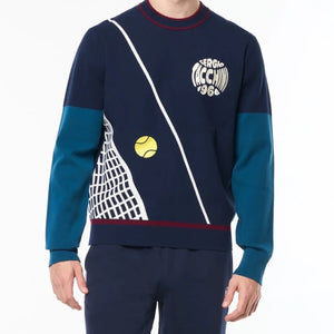 Sergio Tacchini NOTA CREWNECK SWEATER Men’s -MARITIME BLUE
