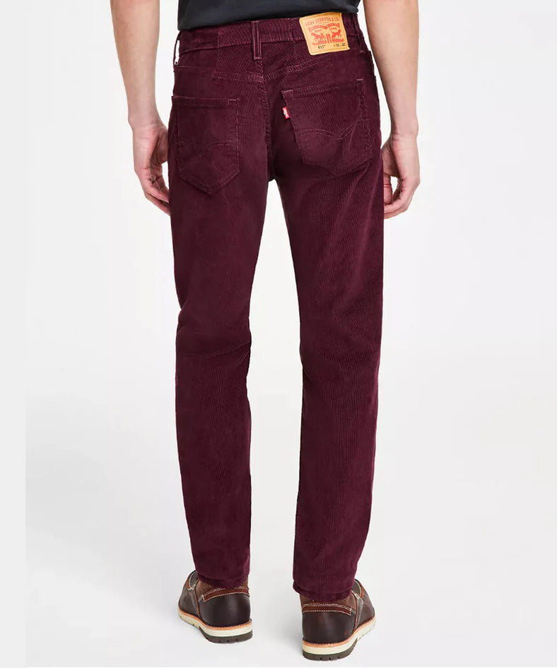 Levis Strauss & Co - 511 ORIGINAL SLIM CORDUROY Men’s -BURGUNDY