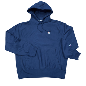 Champion REVERSE WEAVE PULL OVER HOODY Men's - DARK-NIGHT BLUE Champion REVERSE WEAVE PULL OVER HOODY Men's - DARK-NIGHT BLUE
