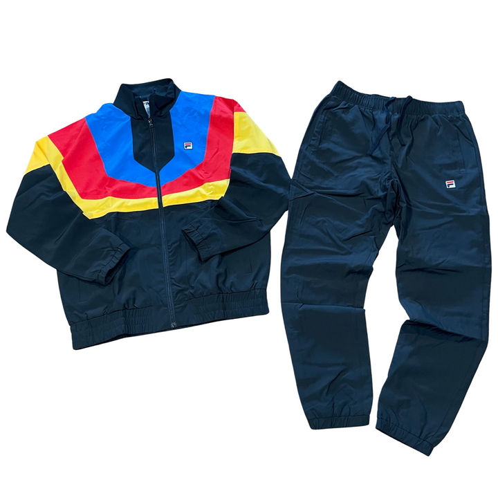 Fila Men`s Velour OFIT Tracksuit 2 Piece Set with Jacket and Matching – New  York Man Suits