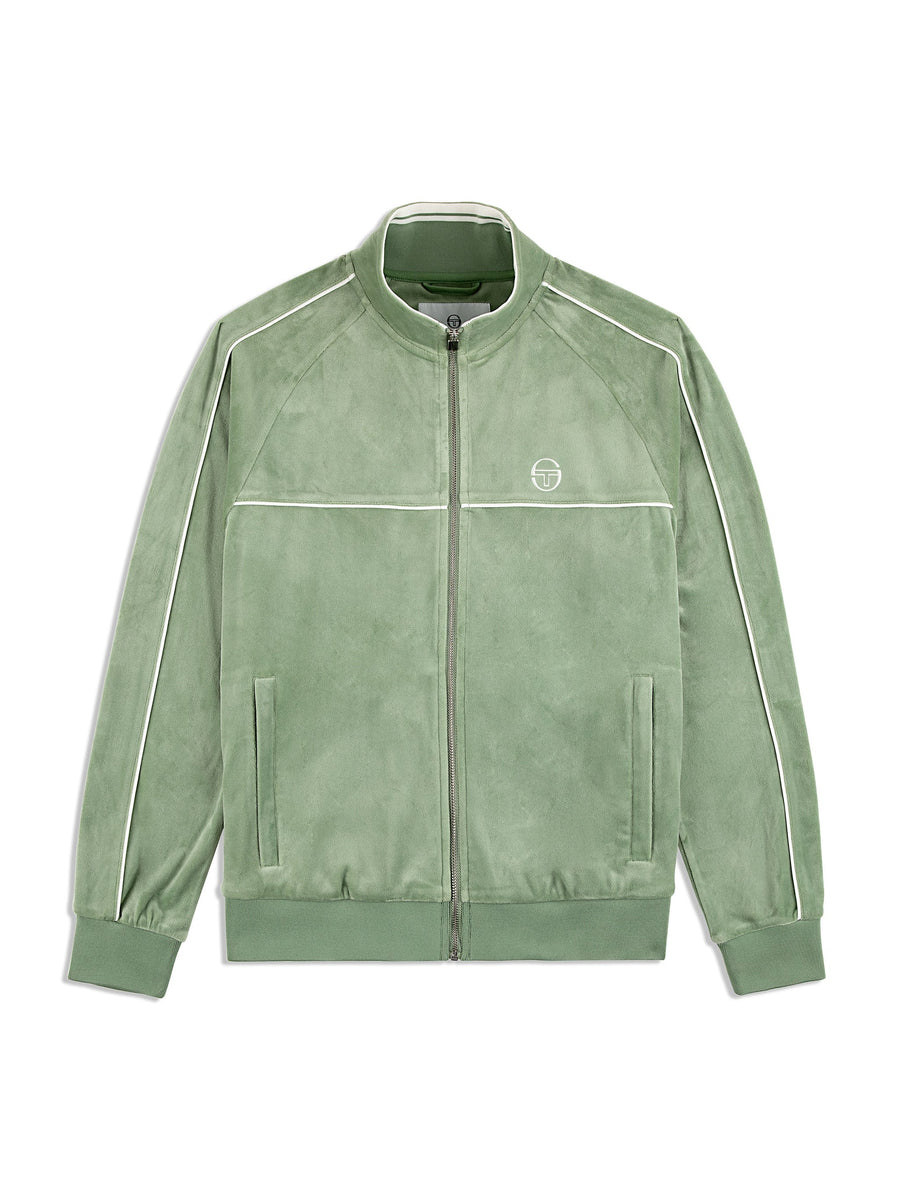 SERGIO TACCHINI LIONI VELOUR SUIT - MEN’S - HEDGE GREEN