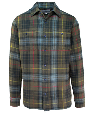 Schott Bros. PLAID FLANNEL SHIRT Men’s -MOS