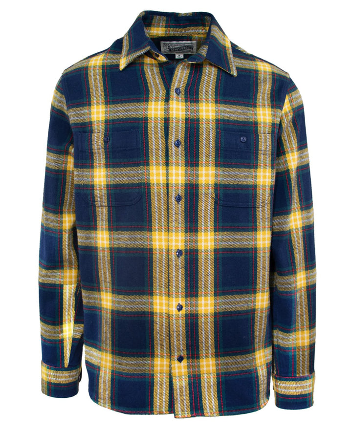 Schott Bros. PLAID FLANNEL SHIRT Men’s -GNV