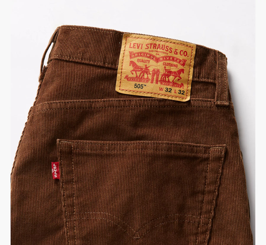 Levis Strauss & Co - 505 REGULAR CORDUROY Men’s -BROWN